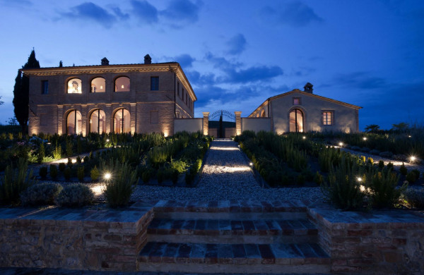 Villa Baldassare con piscina, Crete Senesi, Siena – Toscana
